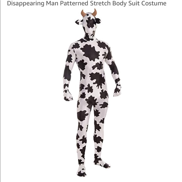 Forum Novelties Disappearing Man Patterned Stretch Body Suit Costume